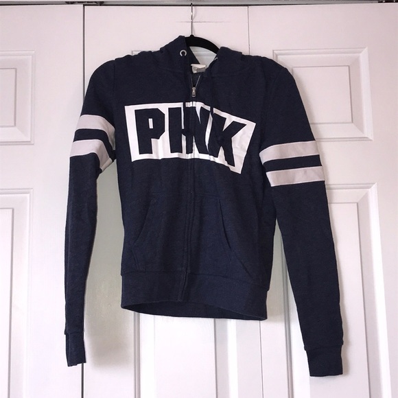 PINK Victoria's Secret Tops - VS PINK zippered hoodie